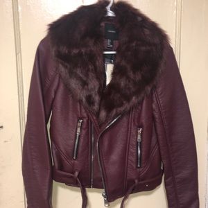 Faux leather